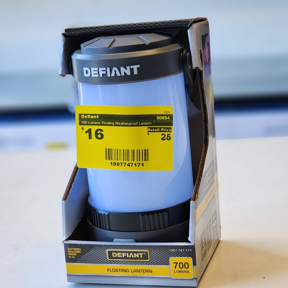 700 Lumens Floating Weatherproof Lantern (90654) 700 Lumens Floating Weatherproof Lantern (90654)